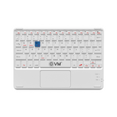 EVM EnAir Wireless Rechargeable Keyboard | Bluetooth 5.0 | Ultra-Slim & Lightweight | 78 Keys Universal Compatibility | Type-C Charging-(WLK-009)